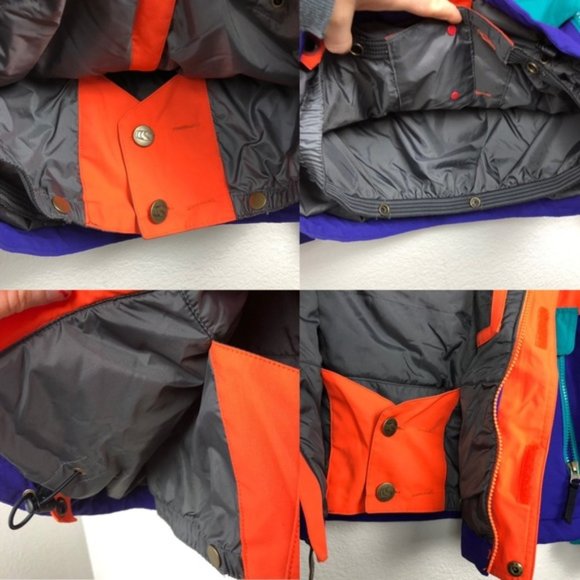 Bonfire Charlie Silver Classic Snowboarding Coat - Picture 6 of 7